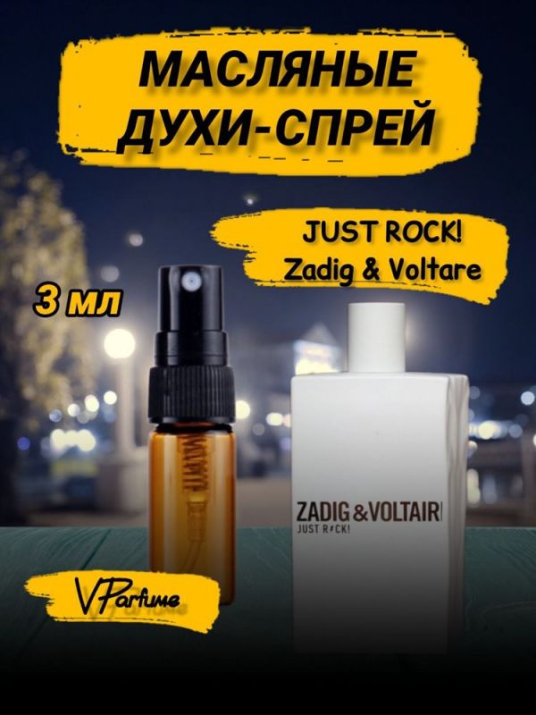 Zadig Voltaire Just Rock For Her Oil Perfume Spray (3 ml)